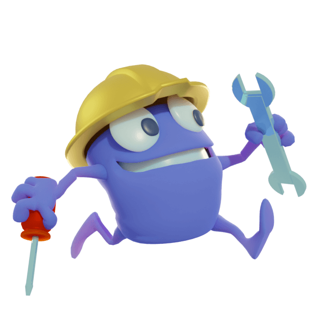 icon running with tools